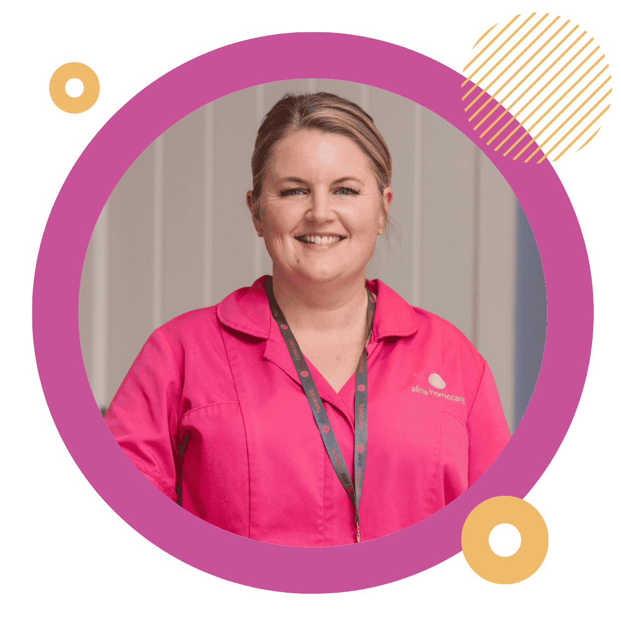 Care Assistant smiling